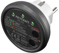 Testeur de prise VOLTCRAFT VC40 CAT II 300 V