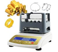 Testeur de pureté d'or de 0.01g 600g, Compteur de densité et K testeur de Valeur pour l'or, l'argent, Le Palladium, Le Platine, Les métaux précieux
