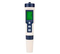 Testeur de qualité de l'eau, 5in1 Multifonctionnel Portable PH/salinité/TEM/TDS/EC numérique testeur de qualité de l'eau Moniteur mètre Stylo