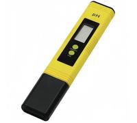 Testeur de qualité de l'eau de piscine, PH, écran LCD, étalonnage automatique, précision de 0,01, portable, jaune