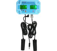 Testeur de qualité de l'eau professionnel 3 en 1 pH/EC/TEMP Détecteur d'eau multi-paramètres LCD numérique Tri-Mètre Moniteur de qualité de l'eau multifonctions Testeur de qualité de l'eau multi-param