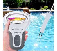 Testeur de qualité d'eau piscine pH et teneur en Chlore électronique câble 13 cm