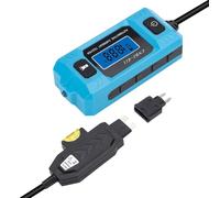 Testeur de relais automobile 20 A 48 V avec éclairage - Testeur de fusible de voiture précis avec écran LCD - Pour atelier, service de panne, réparation et entretien de voiture