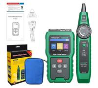 Testeur de réseau - NF-8505 - Localisateur de câbles RJ45 - Mesure de la tension et de la puissance PoE - Mesure de la longueur des câbles de 5 à 350 mètres - Écran LCD de 6,1 cm - Batterie de 1500 mA