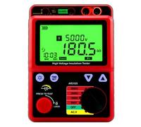 Testeur de résistance d'isolement numérique 5000 V, mesureur mise à la terre, vibrations, mégohmmètre haute précision AR3125/AR3126 Haute performance