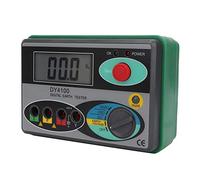 Testeur de Résistance DY4100 Testeur de Résistance de Terre Physique de Megaohmmètre Mesureur Écran LCD Numérique avec Sac (DY4100 Digital Display)