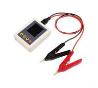 Testeur de résistance interne de tension 0,001 V-45 V avec écran TFT de 4,50 cm - Enregistrement automatique des données pour analyseur de batterie pour cellules au lithium acide