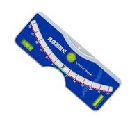 Testeur de scoliose portable avec bulle de stabilisation 0-30 °, outil d'alignement du dos pour le dépistage de la colonne vertébrale, correcteur de scoliose pour enfants