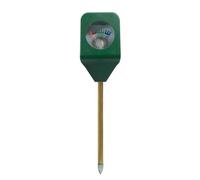 Testeur de Sol Mini à Aiguille Unique, Détection Précise, Dial Digital | ABS et Aluminium, Impression Claire, pour Sols de Pots et Pâturages, Outil D'analyse du Sol Vert