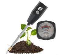 Testeur de sol portable pour jardin, ferme, pelouse, sol, pH et humidité pour une croissance saine des plantes (30 cm)