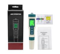 Testeur de température numérique professionnel pH ORP TDS, stylo qualité l'eau 4 en 1, compteur rétroéclairé,Haute précision(Backlight)