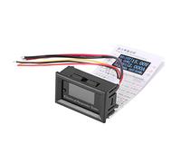 Testeur de tension, compteur de paramètres électriques OLED multifonction 7 pouces Testeur d'énergie de puissance actuelle(33V/10A white)