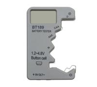 Testeur de tension de batterie - Moniteur de batterie numérique, appareil de test portable | Analyseur de tension écoénergétique, vérificateur de niveau à affichage LED pour station de batterie d'impr