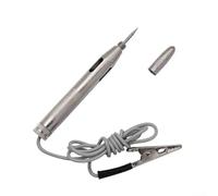 Testeur de tension électrique avec sondes en acier et pince crocodile pour voiture, bateau, moto test de circuit (B)