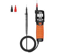 Testeur de Tension Kethvoz 600V Testeur Electrique Multimetre Numerique 38B | Mesure Tension CA/CC, Diodes et Continuité, Gamme Auto, Résistant aux Chutes, Adapté aux Réparations de Circuits électriques