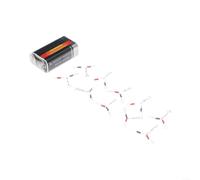 Testeur de thermocouple de type K pour la précision de la station de | Plage de 0 à 600 °C, écran LCD numérique, pour lecture instantanée, corps en plastique, 9 V pour batterie