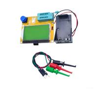 Testeur de transistor, compteur ESR, outil de test d'inductance de capacité | Testeur de transistor, condensateur ESR avec identification automatique pour NPN pour diode MOSFET PNP