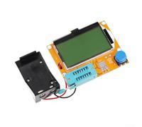 Testeur de transistor multifonction pour Lcr-t4 pour Mega328 avec écran LCD rétroéclairé pour mesurer condensateur résistance diode et thyristor composants Noir