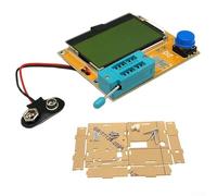 Testeur de transistor numérique pour modèle Lcr-t4 avec coque de protection, boîtier orange, outil d'analyse de condensateur à diode MOSFET NPN (B)