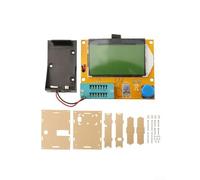 Testeur de transistor numérique pour modèle Lcr-t4 avec coque de protection, boîtier orange pour condensateur à diode NPN, PNP, Mosfet, outil d'analyse (A)