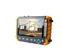 Testeur de vidéosurveillance, Testeur de caméra sécurité CCTV 8MP 4K, Moniteur LCD TFT 5 Pouces for 4 en 1 TVI AHD CVI, testeur analogique, Test vidéo(CCTV Tester IV8W)