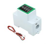 Testeur d'énergie 100 A sans vis pour connexion ct pour compteur d'énergie | Mesure la tension CA, le courant, la puissance, l'énergie ; écran LCD avec haute lisibilité ; plage de 50 à 300 V