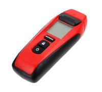 Testeur D'humidité du Bois 9v Dc Écran Lcd pour Bois | Broches de Mesure, Arrêt Automatique et Relevé Min Max, Outil Portable Rouge en Plastique