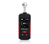 Testeur d'humidité du bois rechargeable pour le bois de chauffage - Détecteur d'humidité pour cloison sèche - Compteur d'humidité pour bûches de bois, planchers, tapis, plafonds et matériaux de