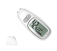 Testeur d'humidité faciale numérique et analyseur de peau, compteur d'hydratation portable pour le suivi de l'huile et de la douceur, écran LCD avec fonction mémoire, comprend un capuchon de