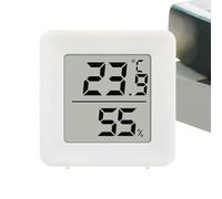 Testeur d'humidité | Hygromètre à piles - Moniteur de température et d'humidité avec piles - Pour terrarium incubateur maison bureau garage serre intérieur et extérieur réservoir