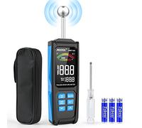 Testeur d'Humidité MESTEK Humidimètre Murs Hygromètre 20-40mm Analyseur d'humidité sans Aiguille Numérique Écran LCD Alarme Fonction Pour Détecteur Bois Murs Maçonnerie Construction Béton Plâtre