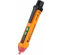 Testeur Electrique,Détecteur de Tension Sans Contact 12-1000V, Test de Fil de Phase/Neutre, Buzzer Sonore & Lumineux, Lampe de Poc