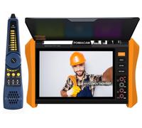 Testeur multifonction pour caméra IP 8K, testeur CCTV avec écran de 8 pouces, compatible avec la résolution 8K, H.265 et 8MP