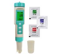 Testeur numérique 7 en 1 pour l'eau : pH, CE, TDS, salinité, ORP, densité spécifique, température, format stylo