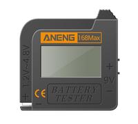 Testeur Numérique De Capacité De Baatterie Au Lithium 168max, Vérificateur De Batterie Universel, Analyseur, Affichage, Vérification Pour Pile Bouton Aaa Aa