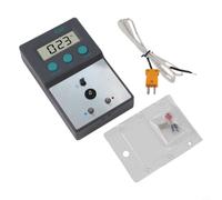 Testeur numérique de pointe à souder 0-800 °C avec 10 capteurs jetables et sonde externe de type K pour une mesure précise de la chaleur (190D)