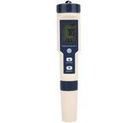 Testeur numérique de qualité de l'eau 5 en 1 avec pH/TDS/EC - portable avec écran LCD - compensation de température - haute précision - appareil de contrôle de l'eau