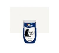 Peinture - DULUX VALENTINE - Testeur blanc satin - Intérieur - Multi-couches - 30 ml