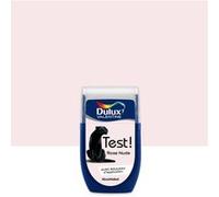 Dulux Valentine Peinture Testeur Crème de Couleur - Murs et Boiseries - Mat - Couleur Lin Blanc 30 ml