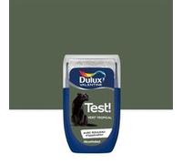 Testeur peinture Crème de couleur vert tropical satiné 30 mL - DULUX VALENTINE G