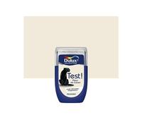 Testeur peinture fleur de coton satiné crème de couleur DULUX VALENTINE 30 ml