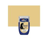 Dulux Valentine Peinture Testeur Crème de Couleur - Murs et Boiseries - Mat - Couleur Jaune Safrané 30 ml
