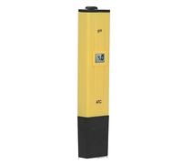 testeur pH numérique stylo 0.0-14.0, mesure eau portable 155x29x20mm | électrode verre haute sensibilité, écran LED HD lisible faible luminosité, commande 1 bouton, kit complet piles LR44 incluses