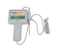 Testeur Portable de Niveau pH et Chlore pour Piscine et Spa, Analyseur de Qualité d'Eau, Plastique et Métal, 18 x 11,6 x 3,1 cm, Gris Blanc