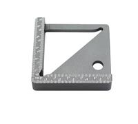 Testeur professionnel pour le travail du bois, Scriber avec échelle | Jauge de marquage multifonction en aluminium, idéale pour les amateurs qui ont besoin de mesures précises