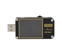 Testeur USB FNB48S multifonction voltmètre ampèremètre pour QC4+ PD3 0 2 0 Protocole de charge rapide avec interface USB3 0 et calcul de la capacité de la batterie (sans contrôle d'application)