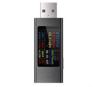 Testeur USB KWS-MX23 Voltmètre Numérique 6.5A Écran IPS pour Câble pour chargeur Externe 58mm