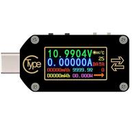 Testeur USB TC66 avec déclencheur PD, type C, affichage de la tension/du courant, double voie