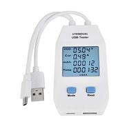 Testeur USB, Voltmètre Ampèremètre Numérique Puissance Type C Mètre Testeur de capacité Mètre (UT658 double) UNi T LCD USB Détecteur (UT658 double)