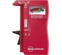 Beha-Amprobe Testeur de piles BAT-250-EUR analogique 1,5 V/9 V pour accus ronds et piles 9 V